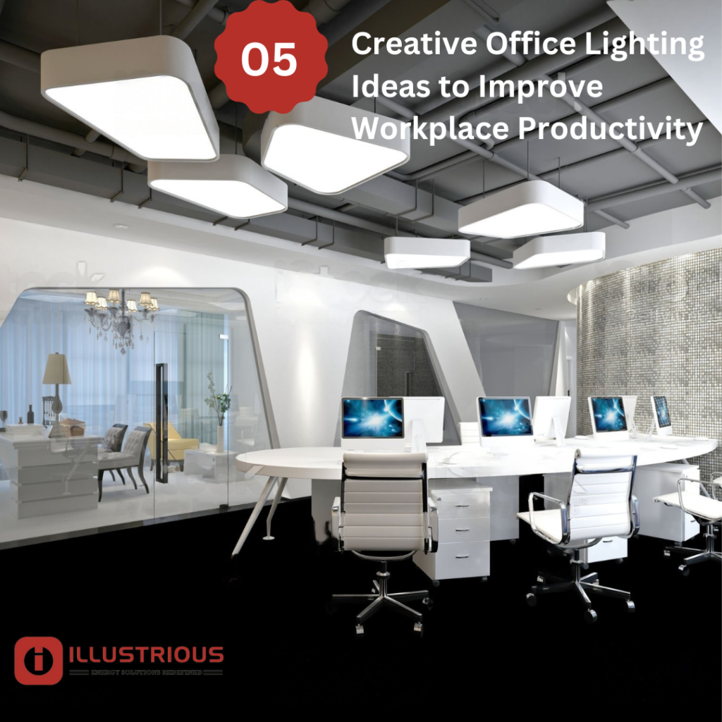 5 Creative office lighting ideas